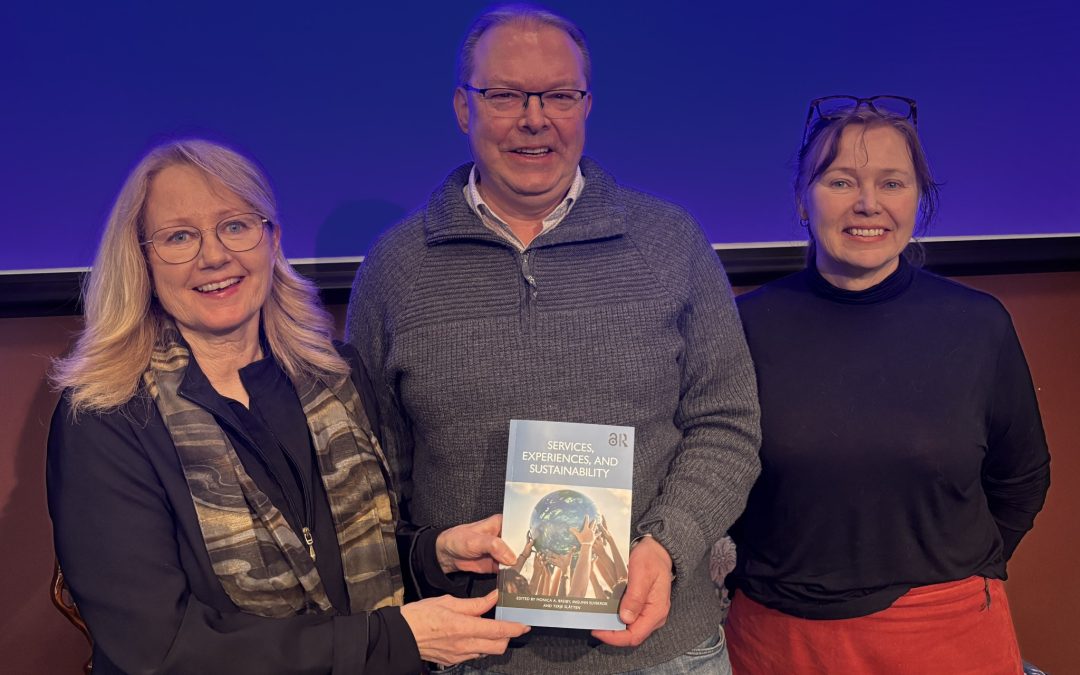 Ny bok om bærekraftige tjenester og opplevelser presentert